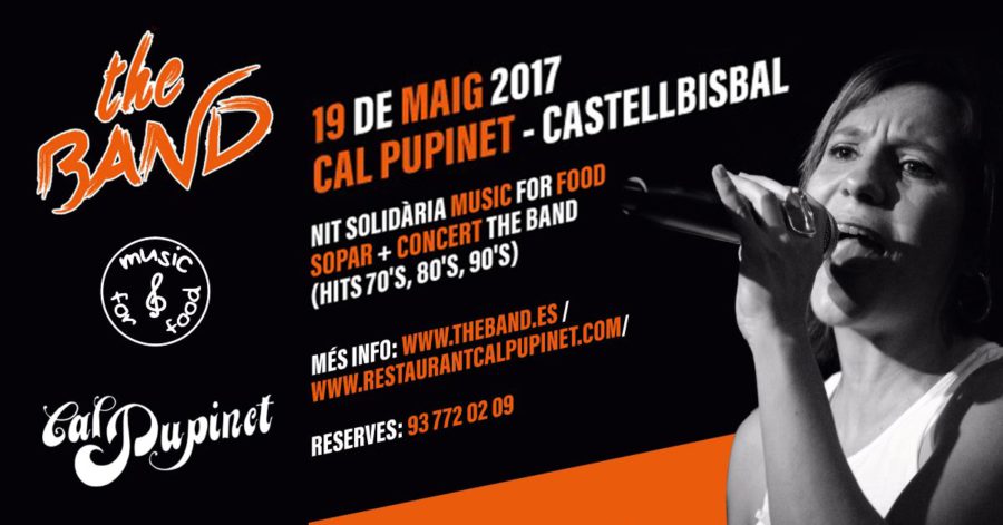 Concert amb The Band – Music For Food